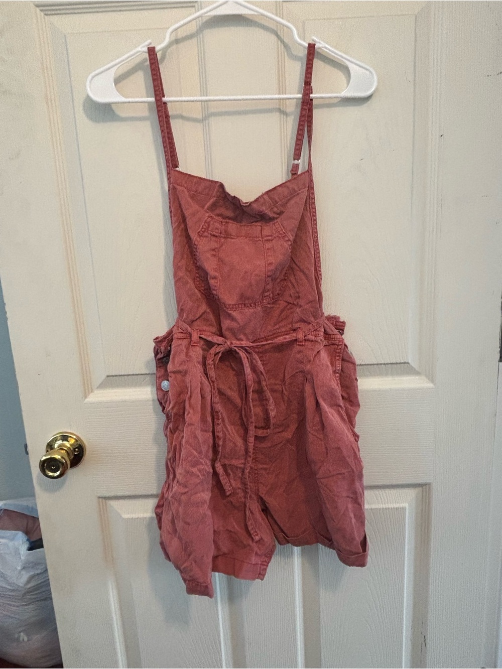 Women’s Maurices Dusty Rose Utility Romper